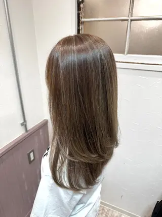 ロング カラー 矢場町/ダブルカラー /レイヤー/アリサのヘアスタイル