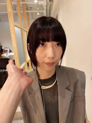 ショート PALAN K-Beauty SHINJUKU所属・“ミニモ最高評価獲得 “代表"Kohei"のヘアスタイル