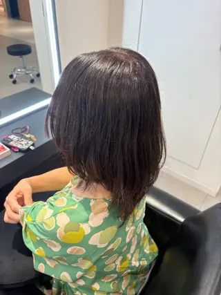 セミロング カラー ERII /伏見・栄 カットモデル募集中！のヘアスタイル