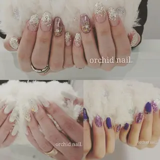 ネイル orchid ♡オーキッドのネイルデザイン
