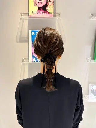 ヘアアレンジ 誰もが憧れる艶髪✨ /アレンジヘア🎀のヘアスタイル