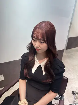 ミディアム サロウィン新宿三丁目East所属・💕冬モテ×上品色気 モテヘア💕山田航介のヘアスタイル