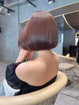 ショート 寺田鼓捺/艶カラー /透明感カラーのヘアスタイル