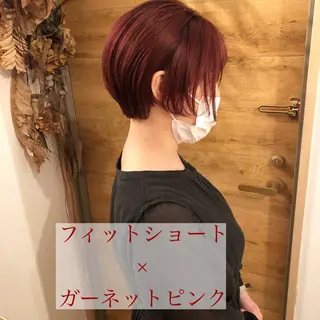 ショート カラー テトネ タカシのヘアスタイル