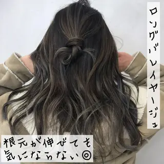 ロング カラー LUSTRE クロサワのヘアスタイル