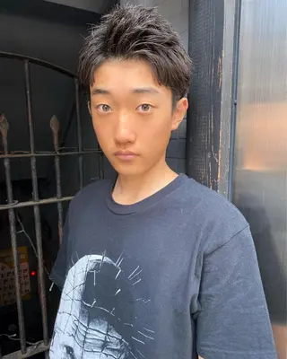 ショート メンズ charme所属・💈メンズカット ✂︎伊藤大輝💈のヘアスタイル