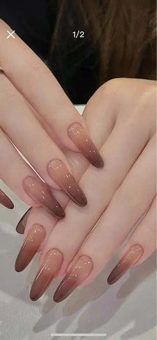 ネイル 長さだし専門店）H‘ami nailsalon新大久保所属・金子 希のネイルデザイン
