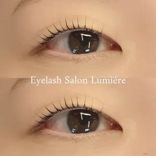 マツエク・マツパ Lumiére 鈴木咲良のマツエク・マツパデザイン