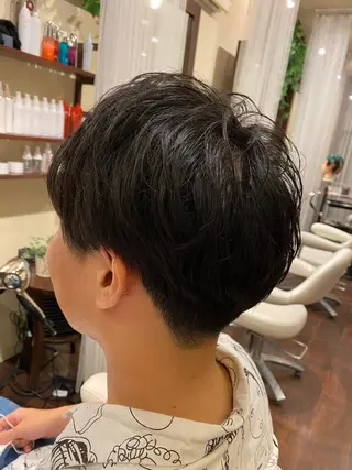 メンズ 艶ｶﾗｰ｜ｽﾄﾚｰﾄ 🍟yuki🍟のヘアスタイル