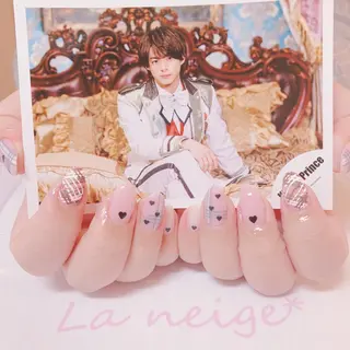 ネイル La neige* yuki 🥯🍑のネイルデザイン