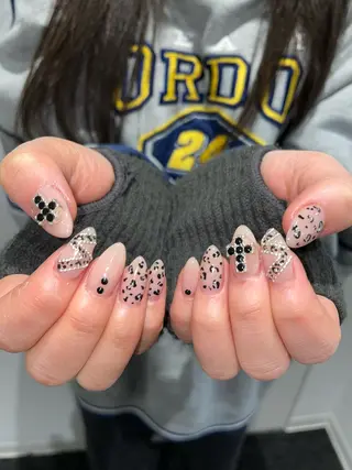ネイル GO TODAY 吉祥寺Glint所属・うの 韓国ﾈｲﾙ໒꒱⋆⭒˚のネイルデザイン