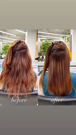 セミロング パーマ 普通の美容室じゃない ‼️/若林のヘアスタイル