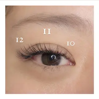 マツエク・マツパ Beauty Salon Karen所属・島袋 育子のマツエク・マツパデザイン