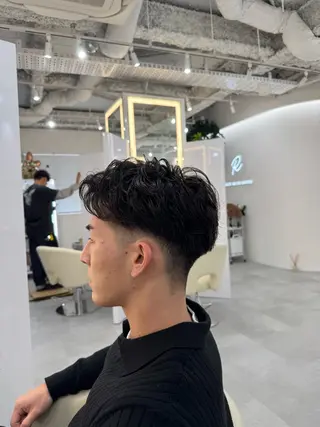 パーマ メンズ 山下 光太郎のヘアスタイル