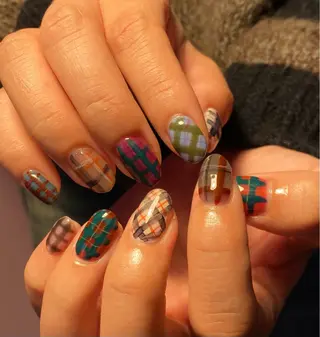 ネイル NICO nail　三軒茶屋店　ネイル＆アイラッシュ所属・oichan 𖦹°‧のネイルデザイン