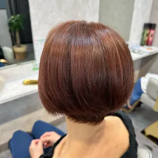 ショート カラー 粟野 裕稀のヘアスタイル