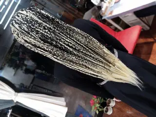 ロング ヘアアレンジ scamp ★のヘアスタイル