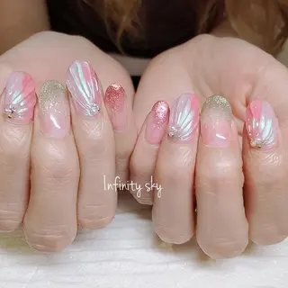 ネイル infinity skyのネイルデザイン