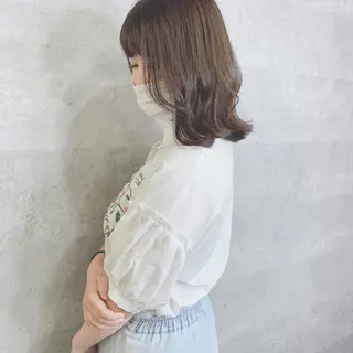 ミディアム 似合わせのプロ🕊 美髪矯正/ioriのヘアスタイル
