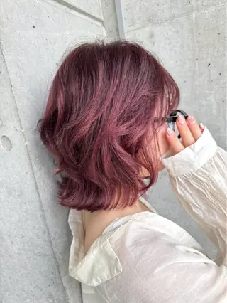 ショート KAMI-YU所属・森 千明のヘアスタイル