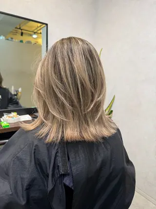 ミディアム merly miinaのヘアスタイル