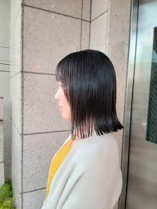 ミディアム go s go(e) 　ゴーズゴー所属・go s go(e) 店　コンドウマチコのヘアスタイル