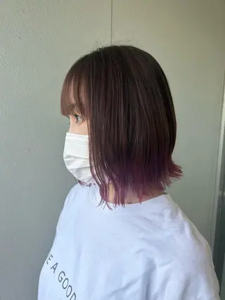 ミディアム 中本 日葵梨のヘアスタイル