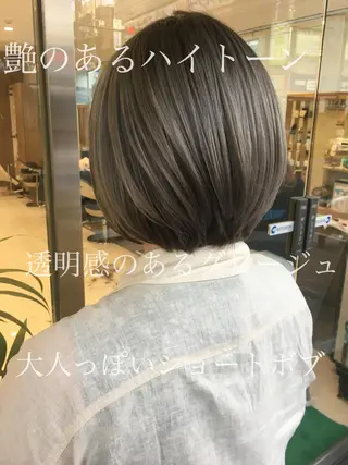 ショート カラー 寺内 紳悟のヘアスタイル