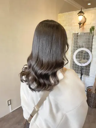 セミロング 🎀韓国ヘア Riho🎀のヘアスタイル