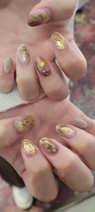 ネイル 櫛の屋浜口店所属・櫛の屋浜口店 sumireのネイルデザイン