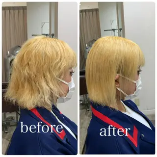 金岩 篤史のヘアスタイル