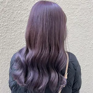 ロング カラー FERIA梅田🖤 透明感カラー🎀のヘアスタイル