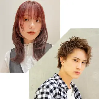 ショート カラー メンズ 淡路上新庄/髪質改善 .艶カラー/野口春貴のヘアスタイル