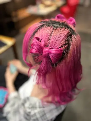 ミディアム 永澤 一輝のヘアスタイル