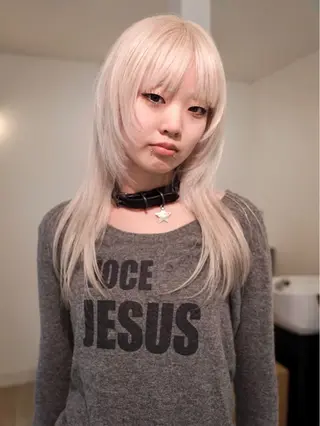 ミディアム カラー デザイン/レイヤー Kaito🐩/栄のヘアスタイル