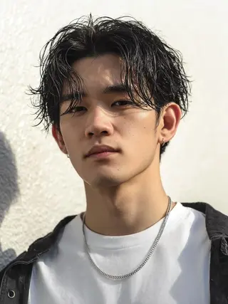 メンズ ショート 🪽Men'sカット 🪽パーマ🪽丸田のヘアスタイル