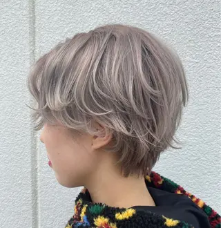 ショート カラー Hair Craft.所属・岡崎 浩大のヘアスタイル