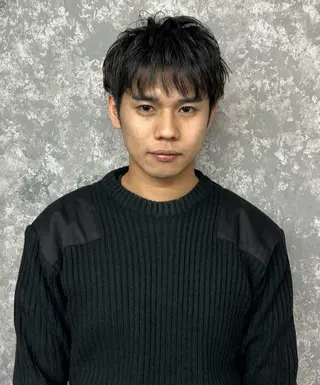 パーマ メンズ HAIR SALON M所属・🌈ハイライト🌈 メンズパーマアリサのヘアスタイル