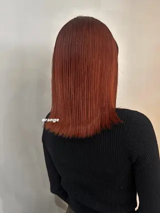 ミディアム カラー 暖色カラー/レイヤー 🌙 オノユリカのヘアスタイル