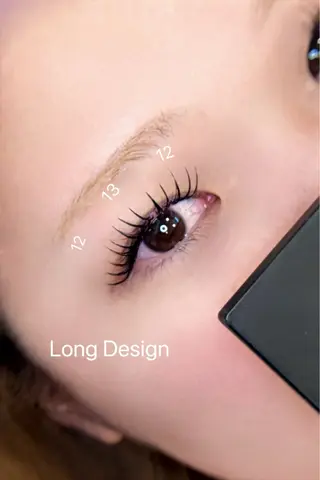 マツエク・マツパ ベティ ナガミのマツエク・マツパデザイン