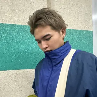 メンズ GIFT所属・橋本叶夢/ ショートヘア/透け感のヘアスタイル