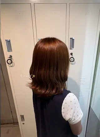 カラー 【F.O.F】さくだ まいのヘアスタイル