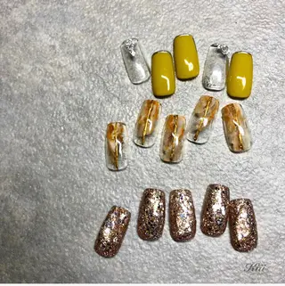 ネイル kiii.__ ✴︎*のネイルデザイン