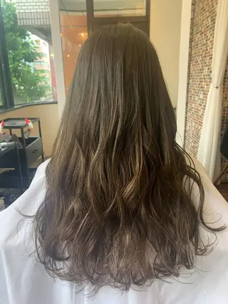 ロング カラー 【azure横浜】 🧸misaki🌸のヘアスタイル