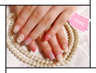 ネイル ラベンダー💖日暮里 ルル💖ネイルのネイルデザイン