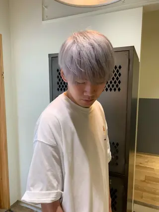 ショート カラー メンズ 園田 将士のヘアスタイル