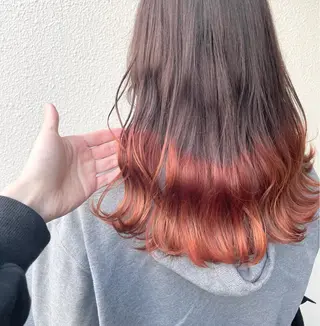 セミロング merci JUNKIのヘアスタイル