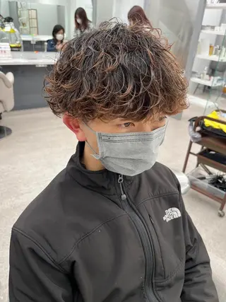 メンズ 🌸Leviju桂店 店長Saki🌸のヘアスタイル