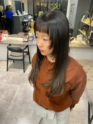 ロング 似合わせショート 森岡俊亮のヘアスタイル