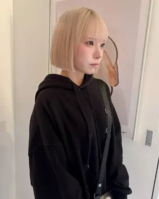 ショート riria/ボブ /ブラウンカラー🎀のヘアスタイル